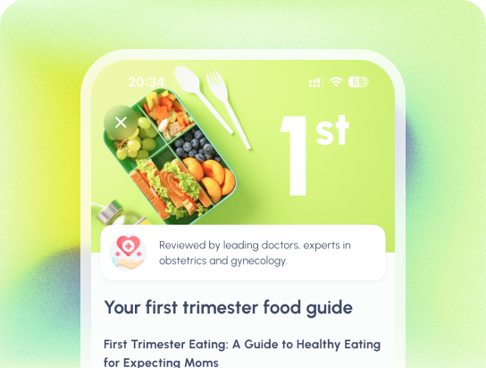 Lifeing first trimester food guide